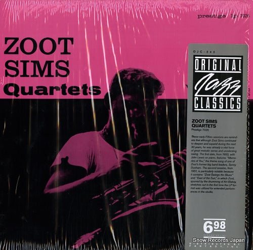 SIMS, ZOOT quartets OJC-242 / P-7026
