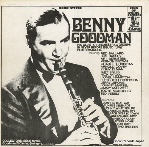 GOODMAN, BENNY benny goodman LP-435