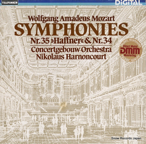 HARNONCOURT, NIKOLAUS mozart; symphonie nr.35 d-dur kv385 "haffner" 6.42703