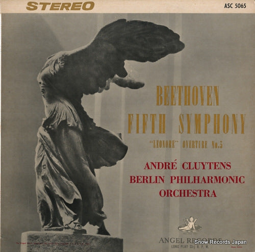 CLUYTENS, ANDRE beethoven; fifth symphony / "leonore" overture no.3 ASC5065