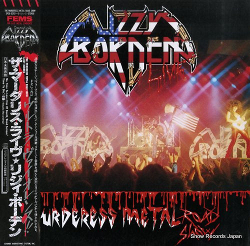 LIZZY BORDEN the murderess metal road show SP36-5292-3