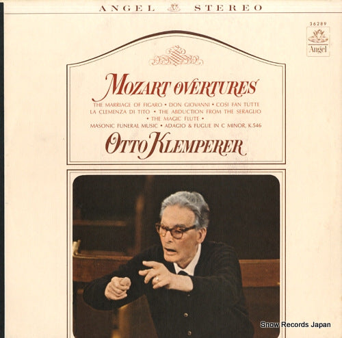 KLEMPERER, OTTO mozart; overtures S36289
