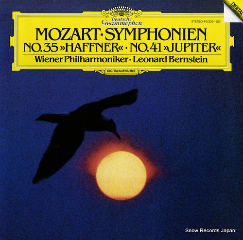BERNSTEIN, LEONARD mozart; symphonien no.35 "haffner" & no.41 "jupiter" 415305-1