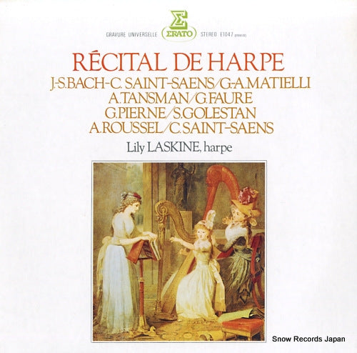 LASKINE, LILY recital de harpe E1047
