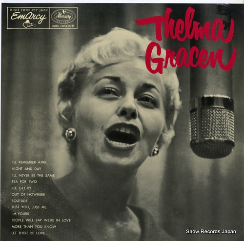 GRACEN, THELMA thelma gracen MG-36096