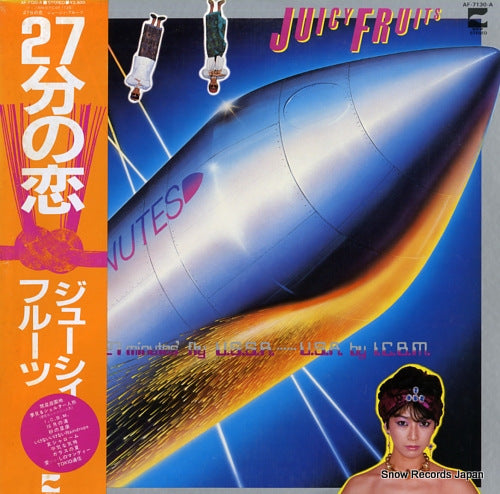 JUICY FRUITS it's 27 minutes' fly u.s.s.a. AF-7130-A