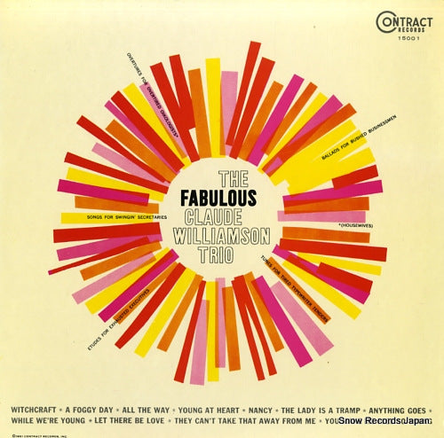 WILLIAMSON, CLAUDE the fabulous claude williamson trio FSR-539 / 15001