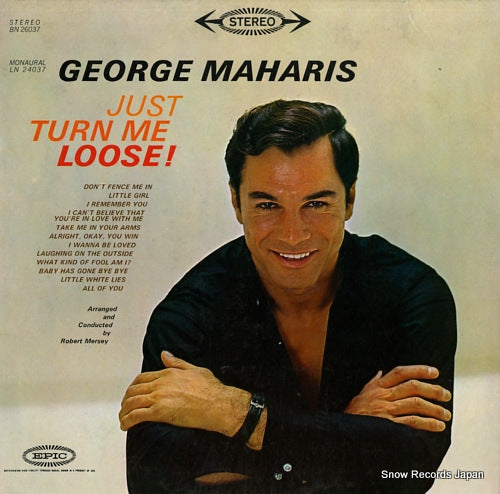 MAHARIS, GEORGE just turn me loose! BN26037