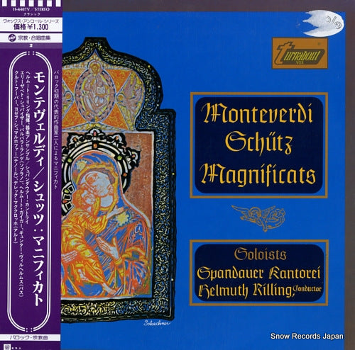 RILLING, HELMUTH monteverdi/schutz; magnificats H-4407V