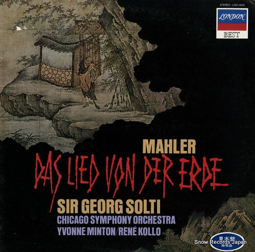 SOLTI, GEORG mahler; das lied von der erde L25C-3030