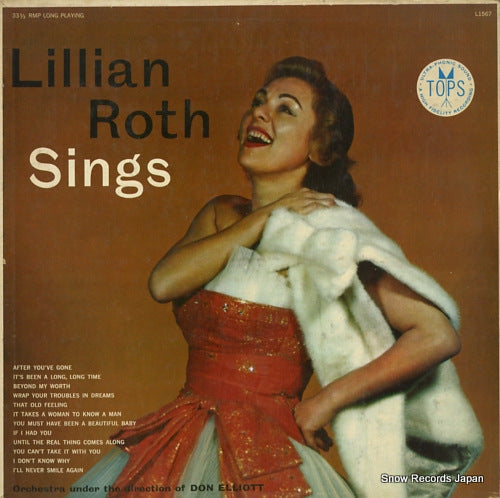 ROTH, LILLIAN lillian roth sings L1567