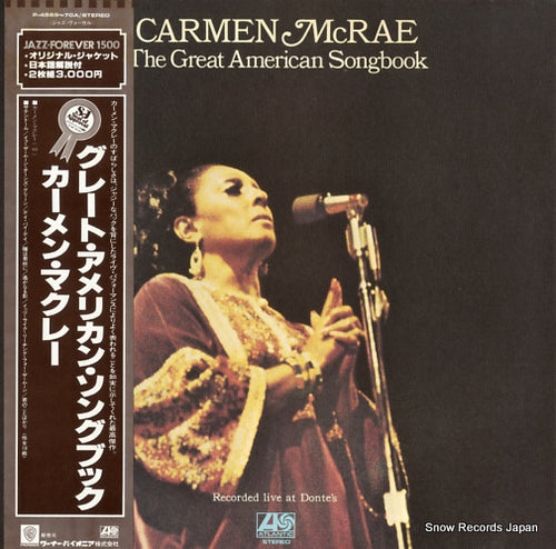 MCRAE, CARMEN the great america songbook P-4569-70A