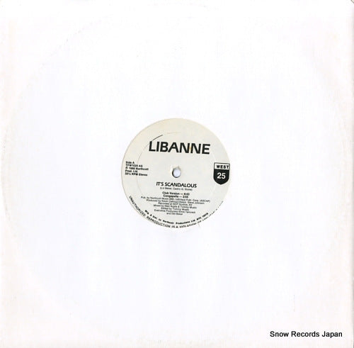 LIBANNE it's scandalous TFW1020