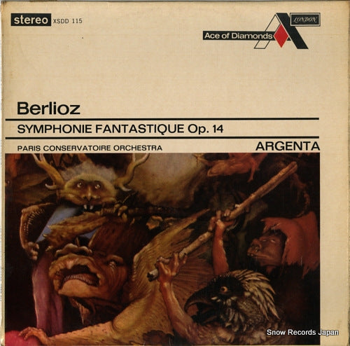 ARGENTA, ATAULFO berlioz; symphonie fantastique op.14 XSDD115