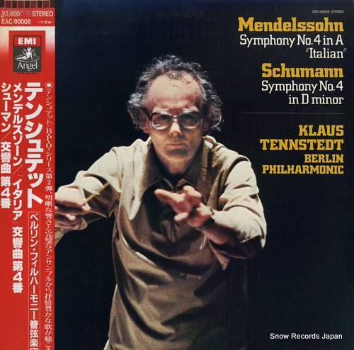 TENNSTEDT, KLAUS mendelssohn; symphony no.4 in a "italian" / schumann; symphony no.4 in d minor EAC-90008