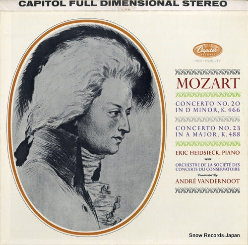 HEIDSIECK, ERIC mozart; concerto no.20 & 23 SG7240