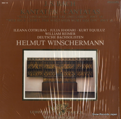 WINSCHERMANN, HELMUT bach; kantaten / cantatas 9502110