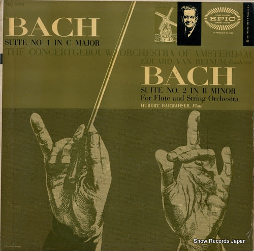 VAN BEINUM, EDUARD bach; suite no.1 & 2 LC3194