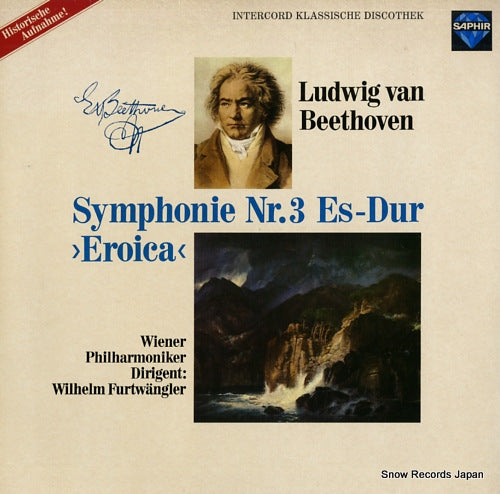 FURTWANGLER, WILHELM beethoven; symphonie nr.3 es-dur "eroica" INT120.921