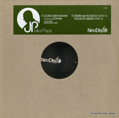 PAPP, JULIUS gotta keep movin' / drum de voodoo (part 4) ND002