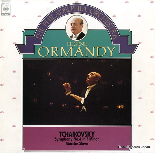 ORMANDY, EUGENE tchaikovsky; symphony no.4 in f minor / marche slave 15AC1717