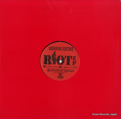 UNDERGROUND RESISTANCE riot ep UR-010