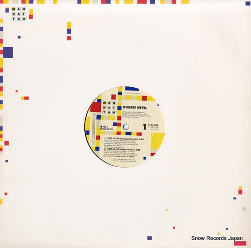 NEVIL, ROBBIE c'est la vie V-56036