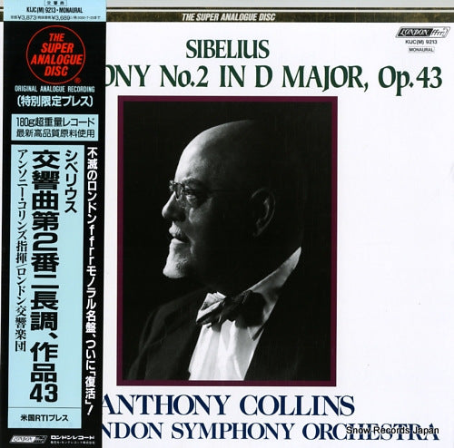 COLLINS, ANTHONY sibelius; symphony no.2 in d major, op.43 KIJC(M)9213