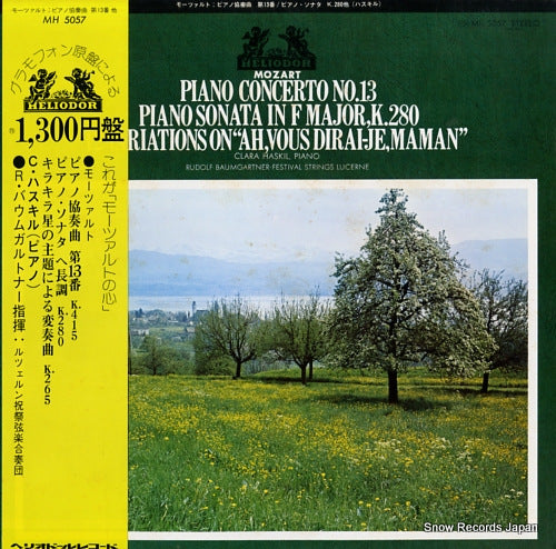 HASKIL, CLARA mozart; piano concert no.13 MH5057