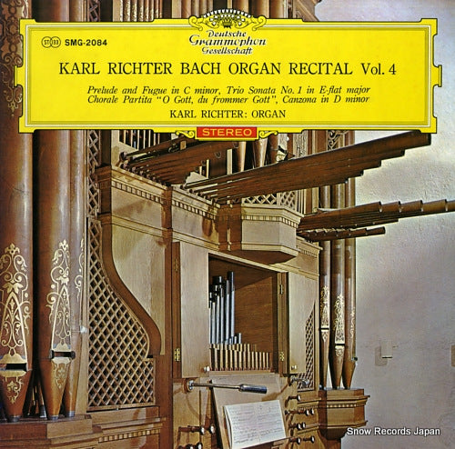 RICHTER, KARL bach organ recital vol.4 SMG-2084