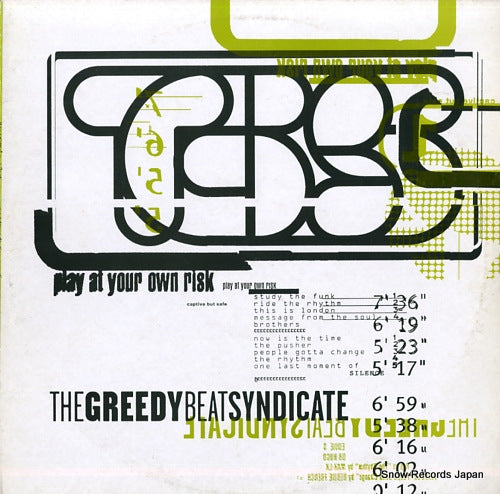 GREEDY BEAT SYNDICATE, THE captive but save / play at your own risk GREEB021