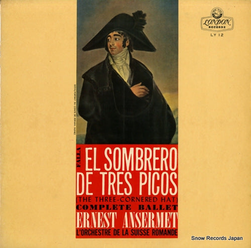 ANSERMET, ERNEST falla; el sombrero de tres picos LY12