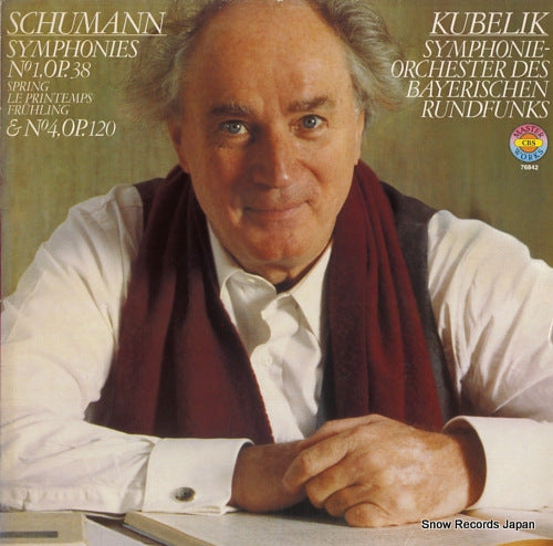 KUBELIK, RAFAEL schumann; symphonies no.1, op.38 76842