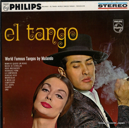 MALANDO el tango / world famous tangos by malando PHS600-009