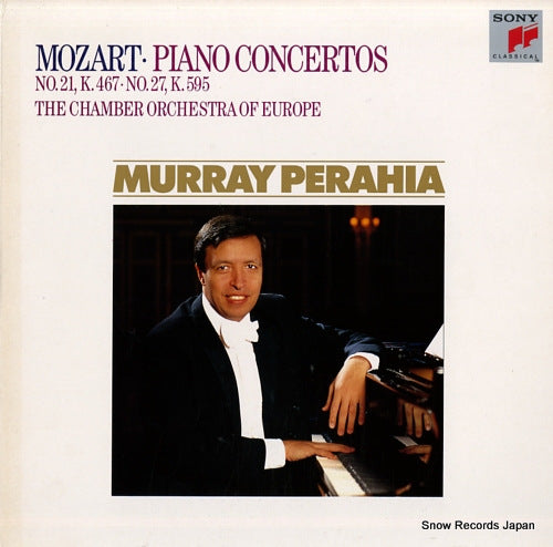PERAHIA, MURRAY mozart; piano concertos no.21, k.467 & no.27, k.595 S46485