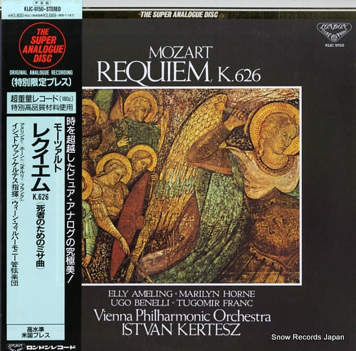 KERTESZ, ISTVAN mozart; requiem, k.626 KIJC-9150
