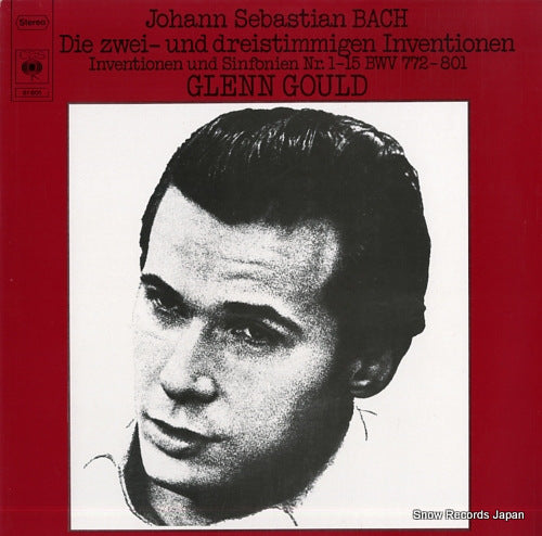 GOULD, GLENN bach; die zwei- und dreistimmigen inventionen 61-601 / MS6622 / CBS61601