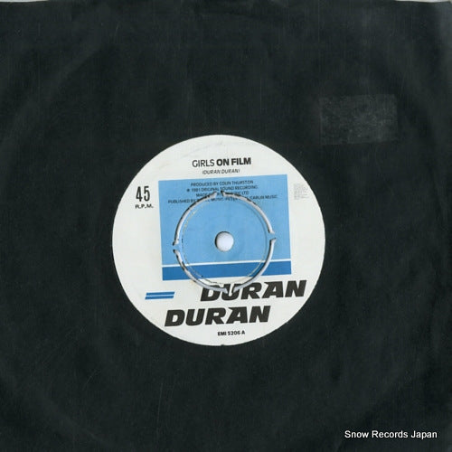 DURAN DURAN girls on film EMI5206