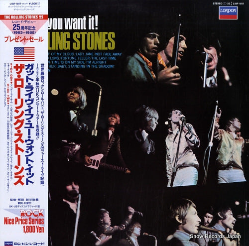 ROLLING STONES, THE got live if you want it L18P1817
