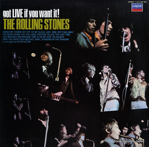 ROLLING STONES, THE got live if you want it L18P1817