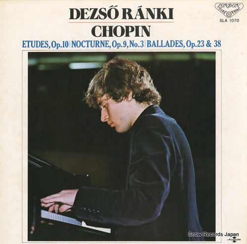 RANKI, DEZSO ranki plays chopin etudes, op.10 SLA1070