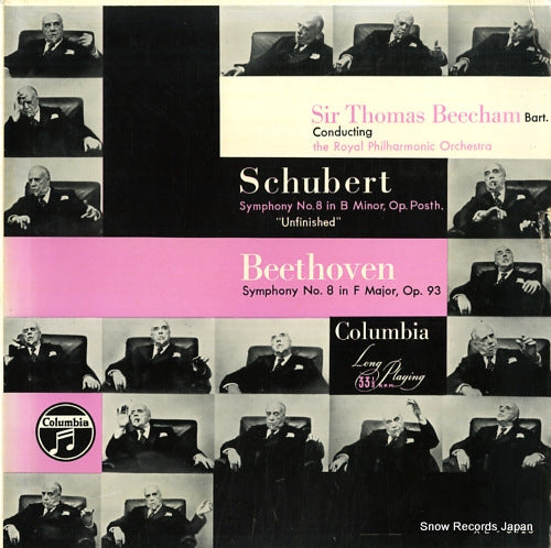 BEECHAM, THOMAS schubert; symphony no.8 in b minor XL5025