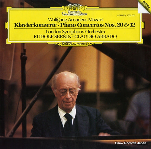 SERKIN, RUDOLF mozart; piano concertos nos.20 & 12 2532053