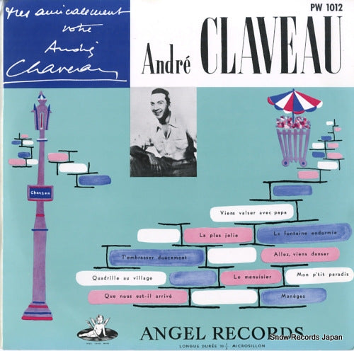 CLAVEAU, ANDRE les grands succes d'andre claveau PW1012