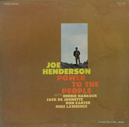 HENDERSON, JOE power to the people MSP9024