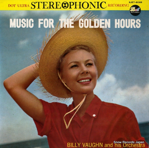 VAUGHN, BILLY music for the golden hours SJET-6028