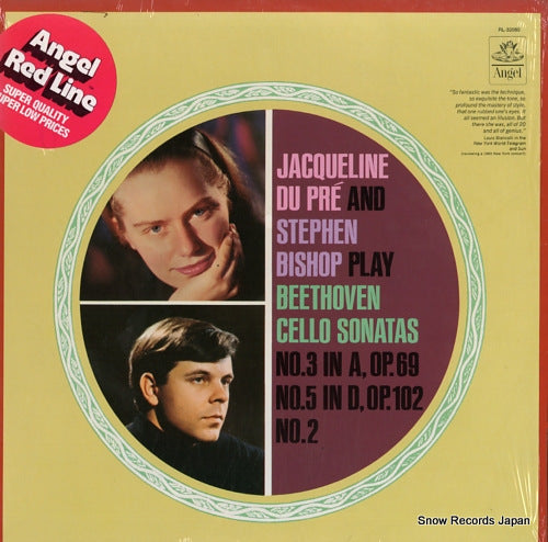 DU PRE, JACQUELINE beethoven; cello sonatas no.3 in a, op.69 & no.5 in d, op.102 & no.2 RL-32060
