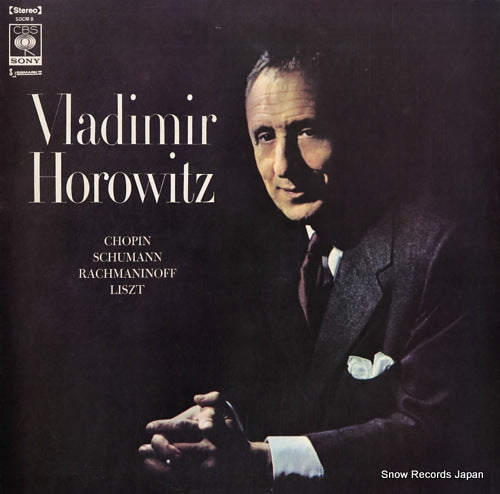 HOROWITZ, VLADIMIR chopin / schumann / rachmaninoff / liszt SOCM8