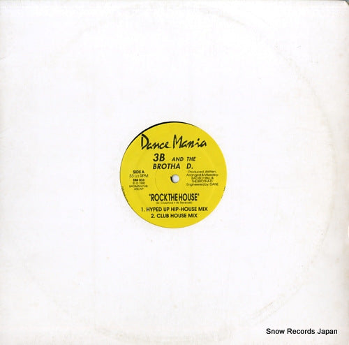 3B AND THE BROTHA D. rock the house DM033