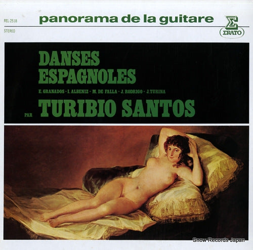 SANTOS, TURIBIO panorama de la guitare REL-2518